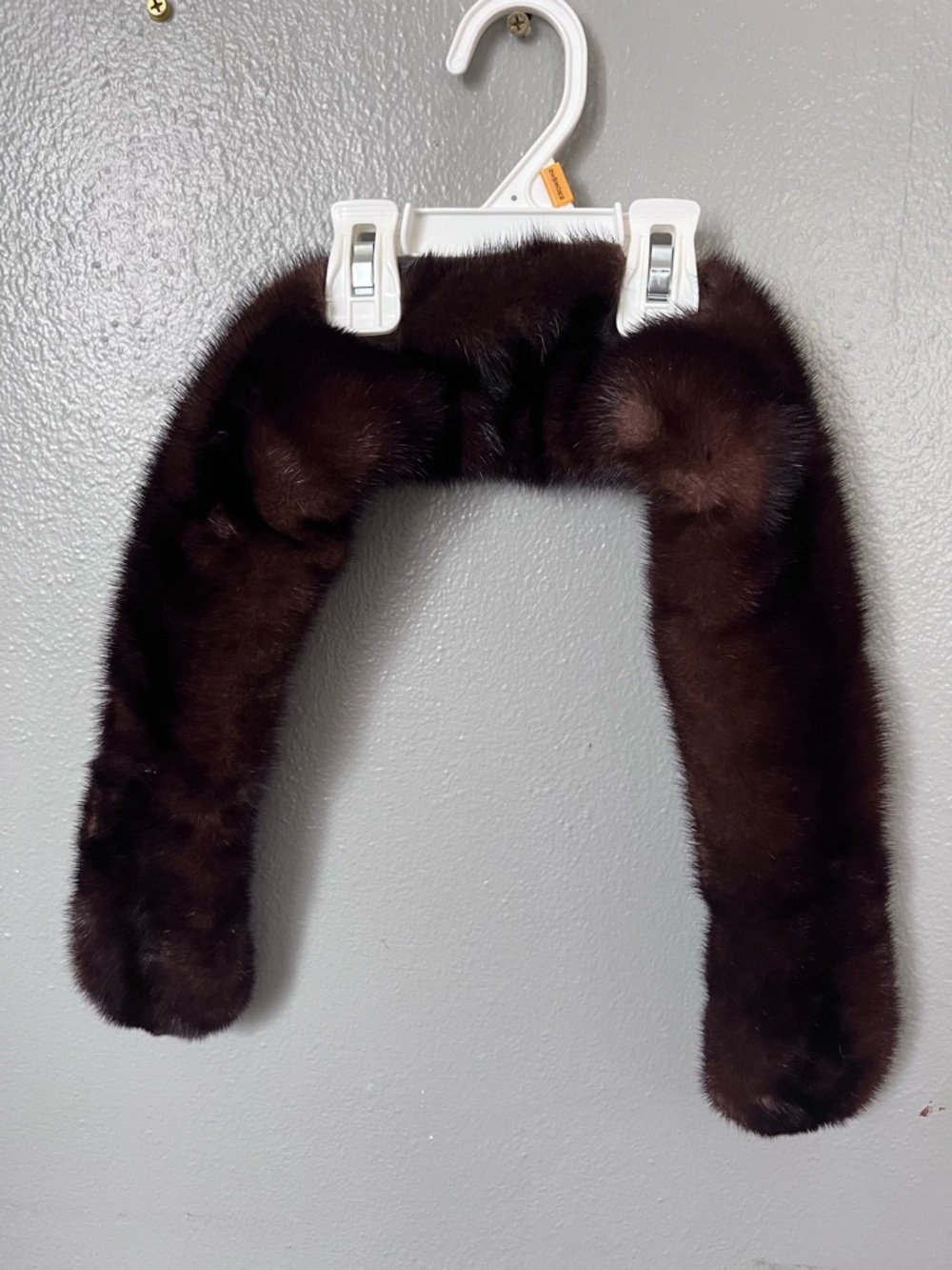 vintage Davidsons Brown mink Fur Scarf/collar